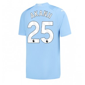 Manchester City Manuel Akanji #25 Domaci Dres 2023-24 Kratak Rukavima